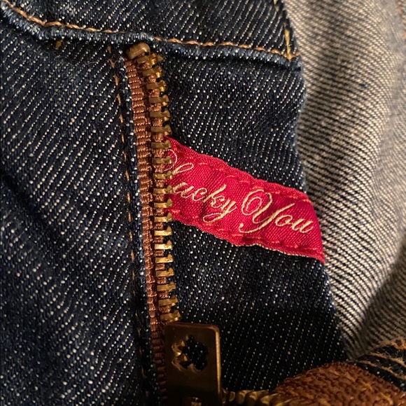 Lucky Brand NWOT Vintage Zoe Boot Cut Long Inseam Hipster Wash Size 8/29 Mexico - Picture 5 of 15